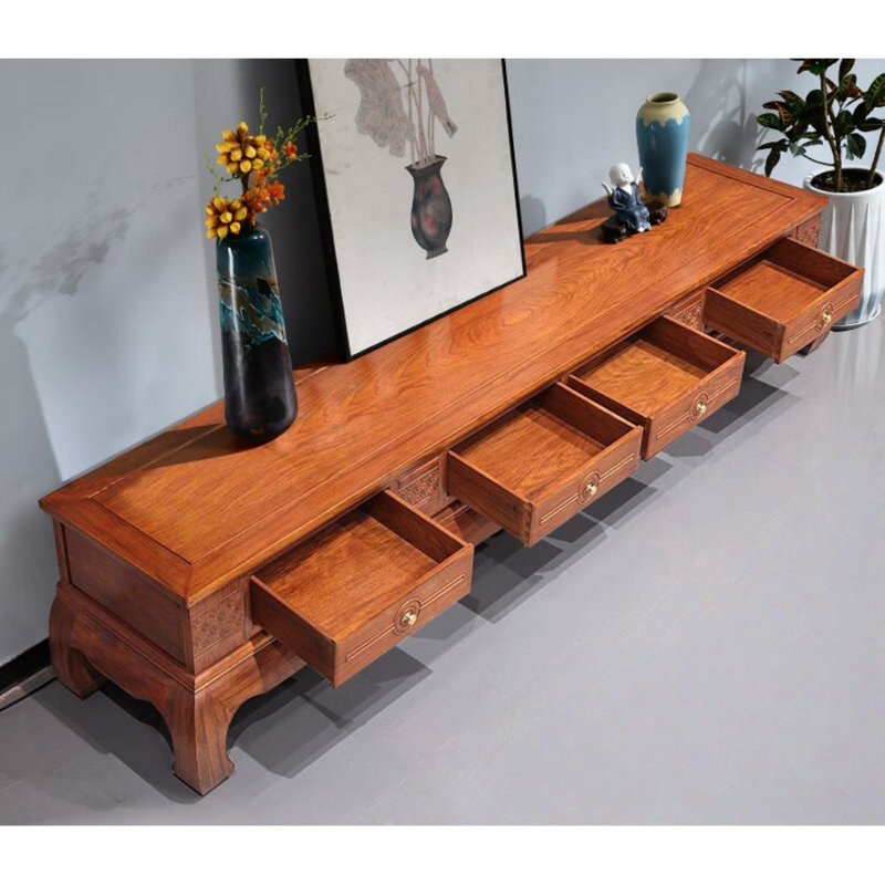 Creative Minimalist TV Stand, 17.72"H x 86.61"L x 17.72"W