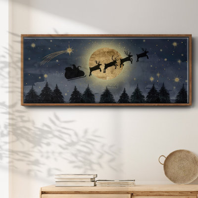 Santas Ride - toile encadrée