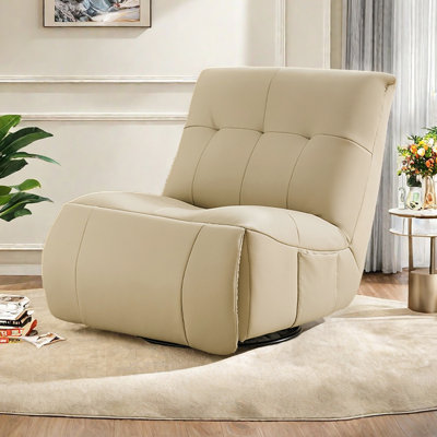 Artificial Leather 360° Rotation Function Recliner