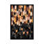 «Feathered - Copper & Black» par Elisabeth Fredriksson - impression sur toile tendue-31659545-73277281-73277280