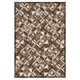 Pandora Cowhide Geometric Area Rug