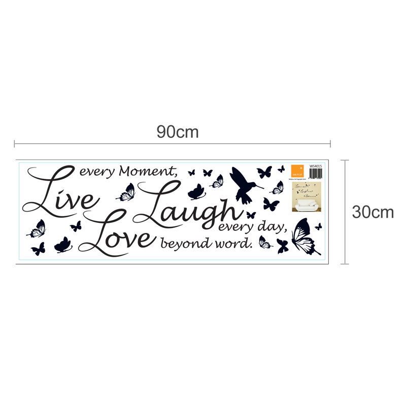 Décalcomanie murale « puzzles » et « love » live