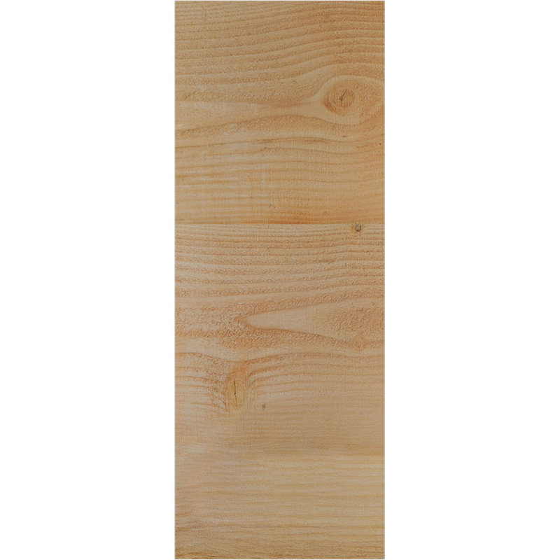 Yorkshire Yorktown avec plaque arrière, H 16 po x l 6 po x P 12 po, Sapin de Douglas, Sciage brut