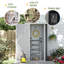 2.5 ft. W x 1.8 ft. D Metal Garden Storage Shed with Lockable Door-128837529