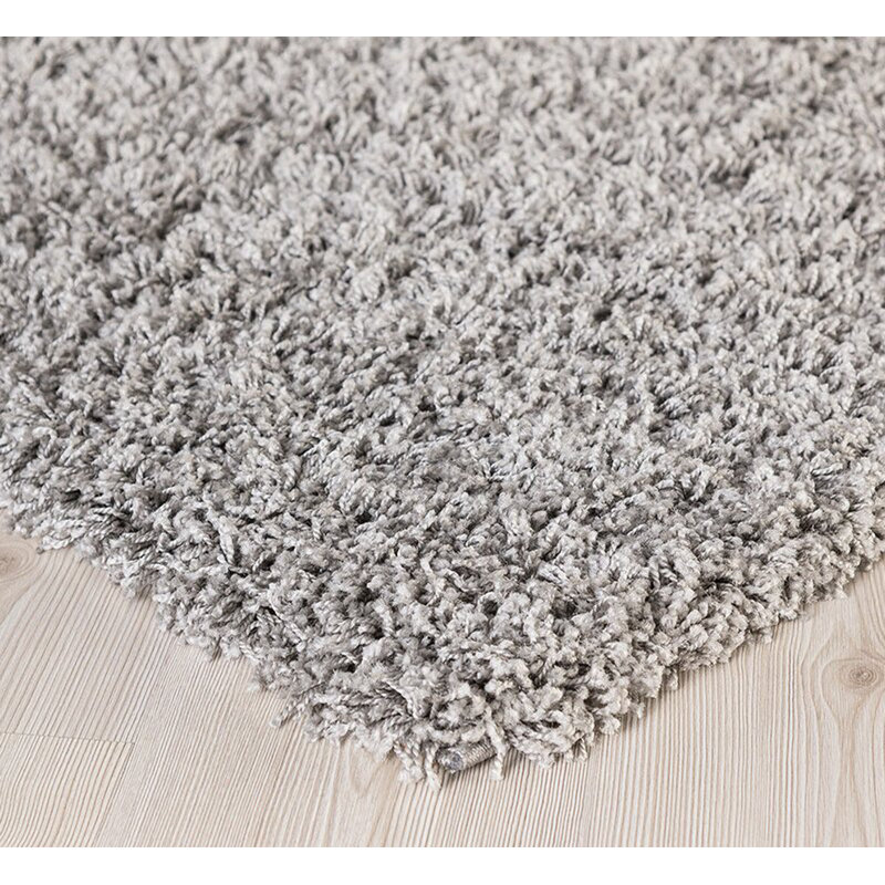 Aanuoluwa Round 120 cm x 120 cm Shag Indoor / Outdoor