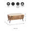 Annie Polyester Blend Upholstered Storage Bench