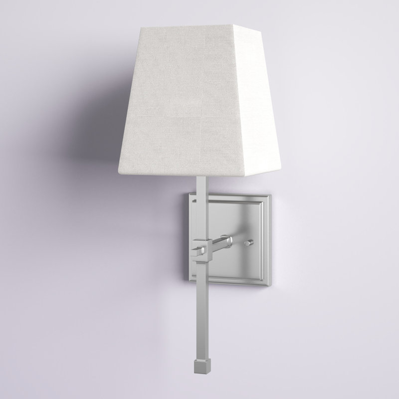 Kyra Dimmable Bath Sconce, Polished Nickel
