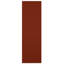 L 10 3/4 po x H 29 po en composite EnduraCore, deux panneaux encadrés de planches et de lattes, rouge poivre (par paire - quincaillerie non incluse)-134547833