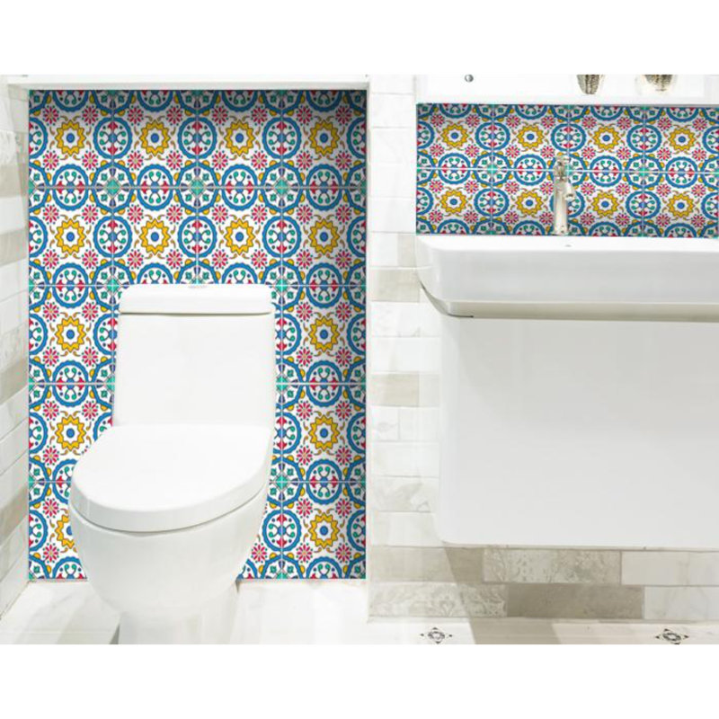 Carrelage mosaïque en vinyle Raphia, H 8 po x l 8 po x P 0,1 po
