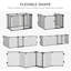 78cm H Metal Pet Barrier