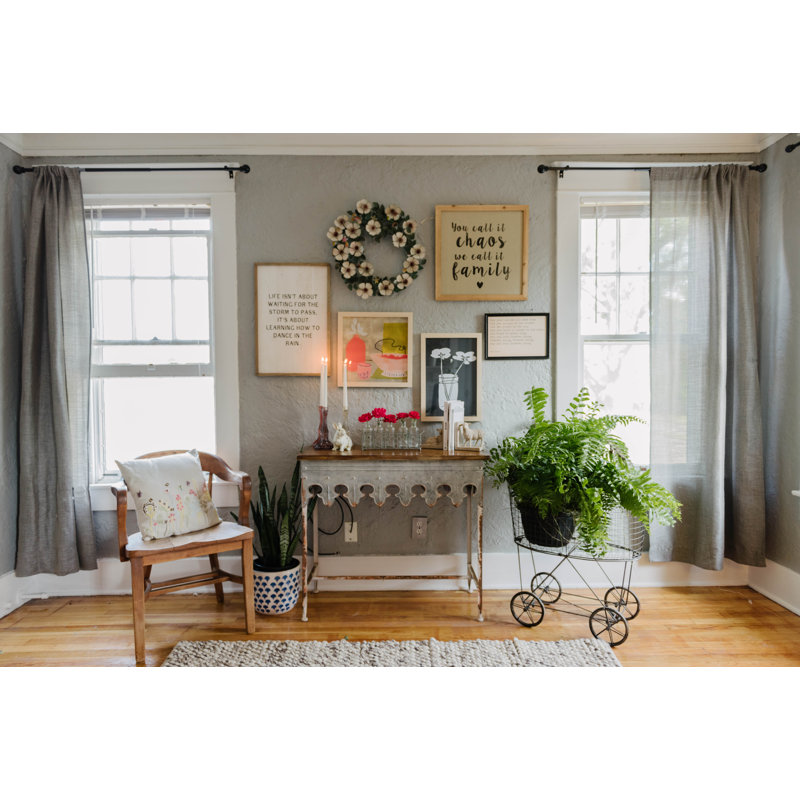 Metal Rolling Laundry Cart with Rack, Grey