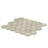Sonoma Hexagon 12 in. x 12 in. Matte Porcelain Mosaic Floor and Wall Tile-65370256