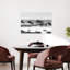 Zebras Wildebeest Run Contemporary Zebra Wall Art Print 1 Piece Wrapped Canvas Wall Art-543452559