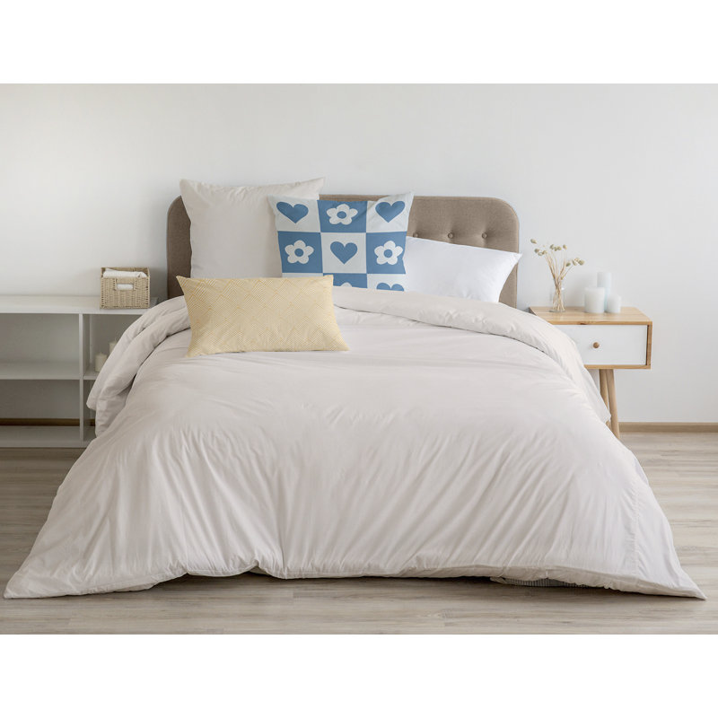 Coussin décoratif en polyester, H 18 po x l 18 po, Carré