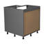 Meuble de coin moderne WALLKITCHENS, 84 cm (L) x 61 cm (P) x 88 cm (H), en panneaux de particules, fini mate.-95324892-95324894