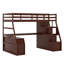 Lit mezzanine avec tiroirs, tablettes et bureau-1619758511
