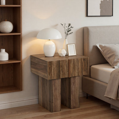 Table de chevet, table de chevet avec rangement
