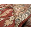 Wool Oriental Area Rug in Red/Beige