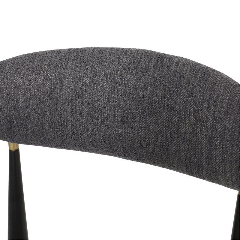Tabouret de bar (ensemble de 2), Gris anthracite