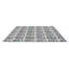 Wool Geometric Area Rug in Light Gray/Gray-74187189