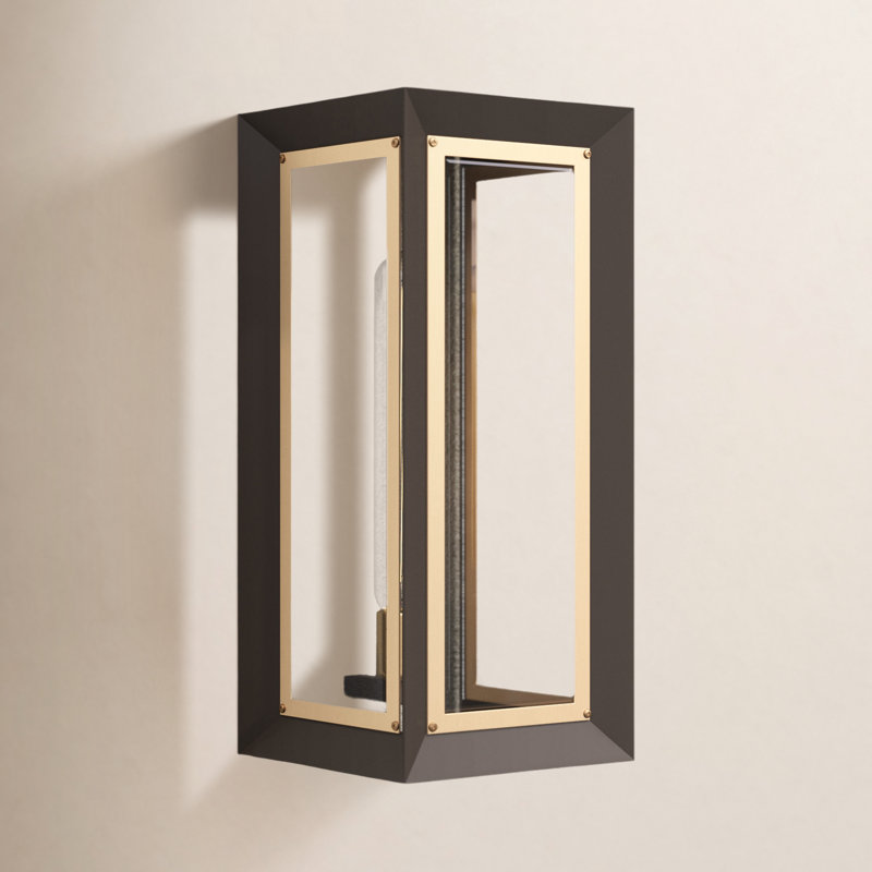 Applique murale 1 lumière Lowry, H 17 po x l 7,5 po x P 7,5 po