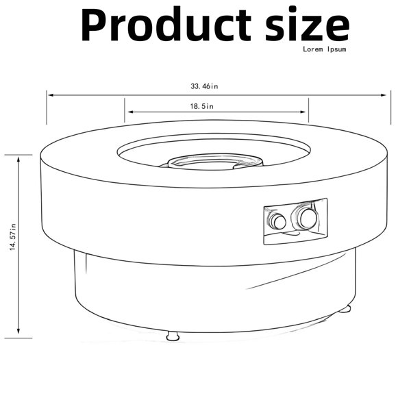 Dimensions du produit