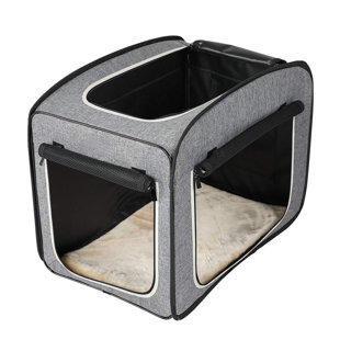 Pet Air Box Breathable Removable Washable Fashion Cat Car Plastic Kennel  Dog Carrier Crate - China Cat Carrier and Pet Kennel price