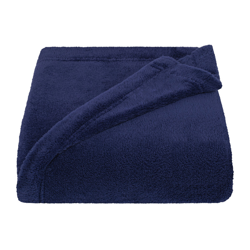 Jeté pour lit et canapé Bedding, Jeté, Bleu marine
