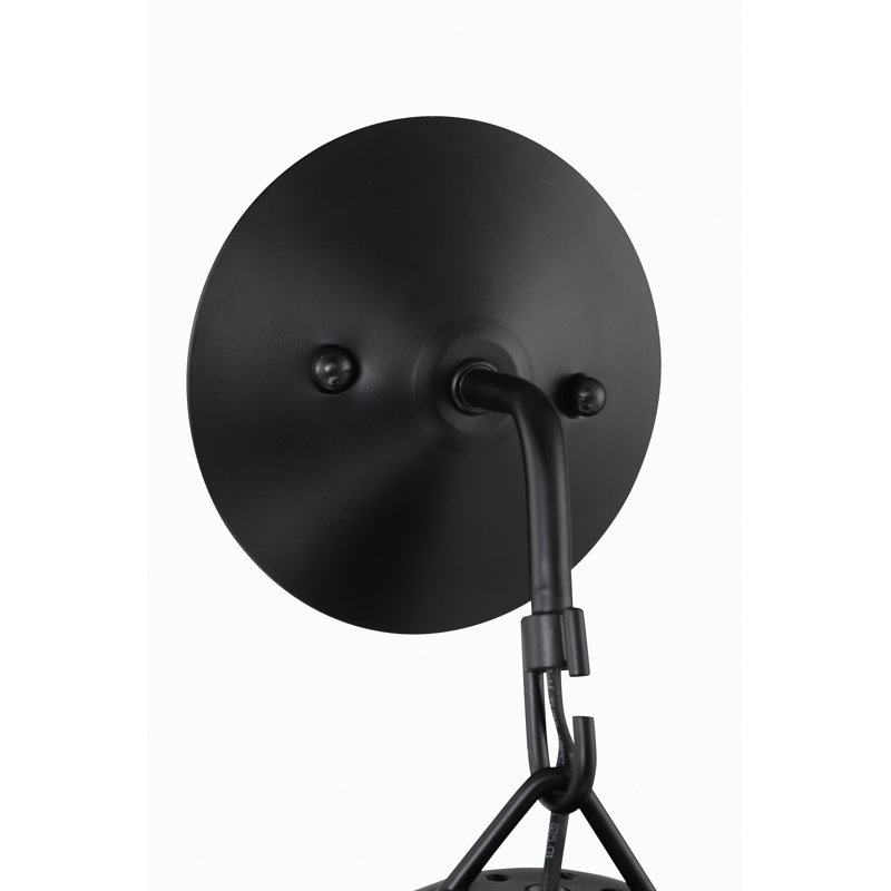 Appliquee à bras 1 lumières Ison, Dos plat