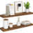 Miami 48" W x 8" D Floating Shelves Set with Invisible Wall Mount Brackets-342115966
