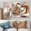 Subtil sophistication en rose exquis et or II - reproduction sur toile de 3 pièces-87538755-112022699
