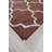 Rust Hand-Tufted Wool Geometric Moroccan Rug by , Stylish and Elegant Area Rug for Adding Warmth and a Contemporary Touch to Your Living Room, Bedroom, Office, or Home Décor