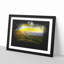 Grazing Sheep At Sunset Paint Splash - Picture Frame Graphic Art-56866172-56866169