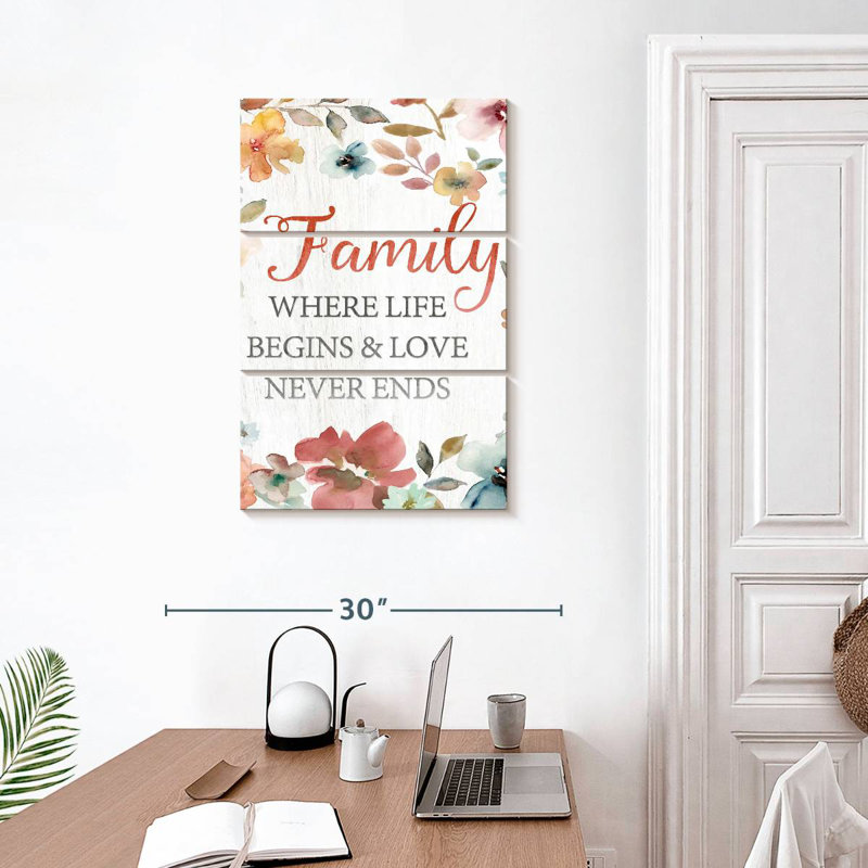 Tergel Family Life Begins, H 32 po x l 20 po