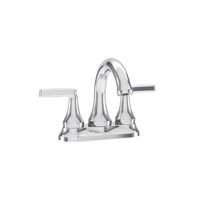 Birch Centerset Faucet with Push Pop Drain
