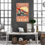 «Need To Have More Trains» - 1 pièce, graphique rectangle Need To Have More Trains - 1 pièce, impression sur toile tendue sur toile tendue-2127999517