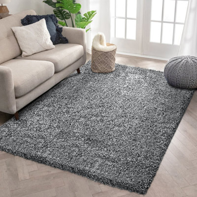 Grandpre Solid Colour Shag Area Rug