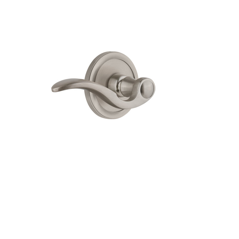 Mannequin simple grandeur circulaire avec levier Bellagio, Gaucher, Nickel satiné