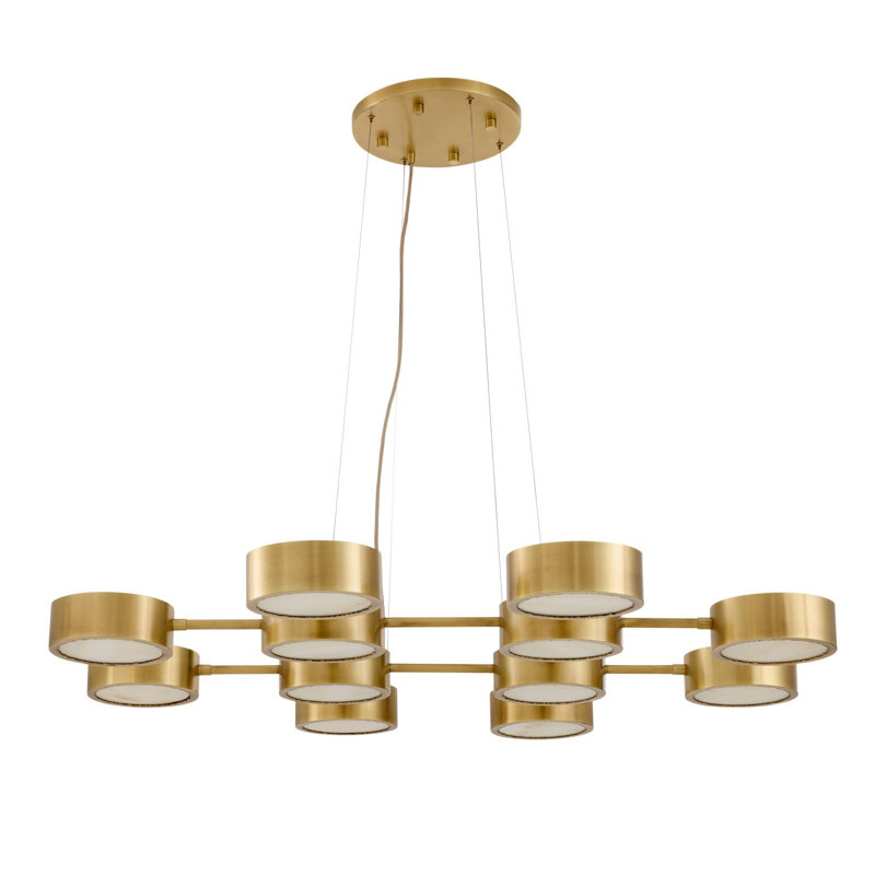 Wright Grid Chandelier