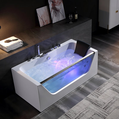 Baignoire tourbillon en alcôve en acrylique Empava