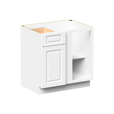 Armoire de coin de coin de cuisine prête à assembler l 33 po x P 24 po x H 34,5 po CASAINC
