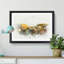 Staithes in North Yorkshire in Abstract - Framed Print-55729874-55729879