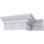 Moulure couronnée Edwards de H 4 3/4 po x P 3 1/8 po x F 5 3/8 po x L 94 1/2 po (répétition 3 7/8 po)