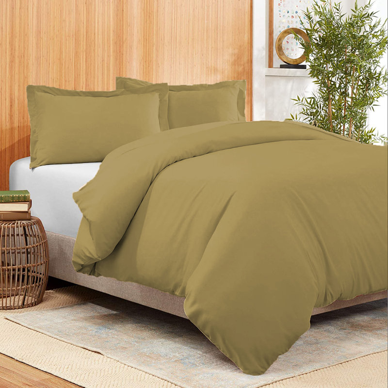 Duvet Cover, Twin Duvet Cover, Taupe