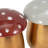 Decorative Mushroom Scented Candles for Coffee Table - Modern Accent Candle for Living Room, Bedroom, or Bookshelf Decor - Set of 2, 5"-985048921