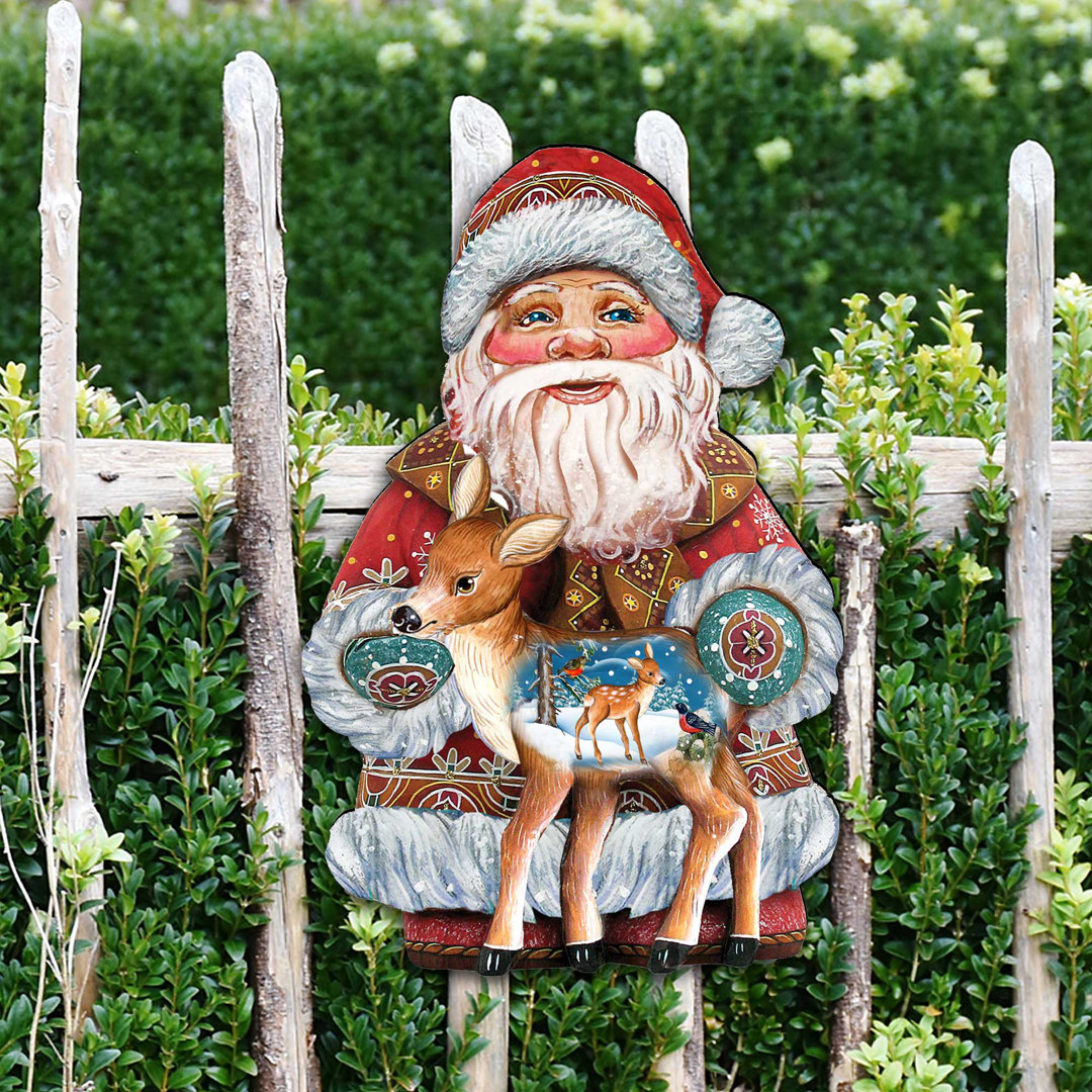 Wood Outdoor Christmas Decoration The Holiday Aisle®