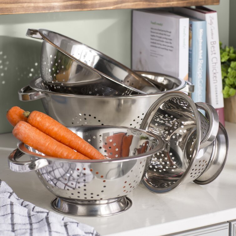 Mint Pantry My 4 Piece Stainless Steel Colander Set