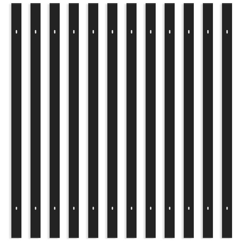 Rail d'éclairage Luxrit 4FT H, système de rail de type H 120V à circuit unique, compatible avec les rails de tête H standard avec embouts noirs, paquet de 12
