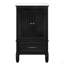 Meuble-lavabo de 20 po avec lavabo, armoire de salle de bain avec deux portes, butoir de porte magnétique et patins réglables, tiroir-117193692-117193695