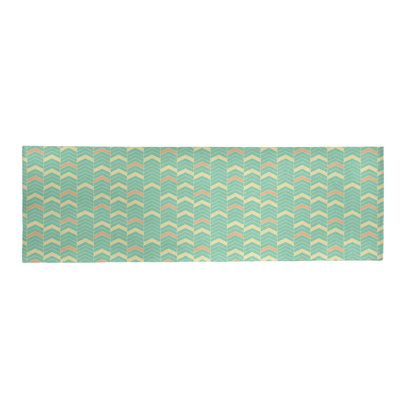 Chenille Chevron Indoor Rug, Runner 2'5" x 8'